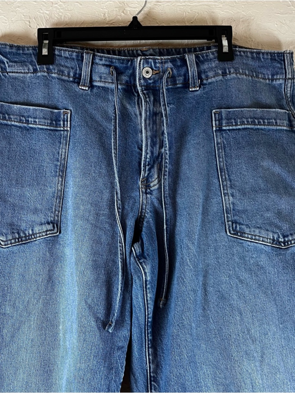 American Eagle Stretch Barrel Jeans in Indigo Abyss - Picture 4 of 15